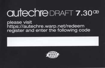2LP Autechre: Draft 7.30