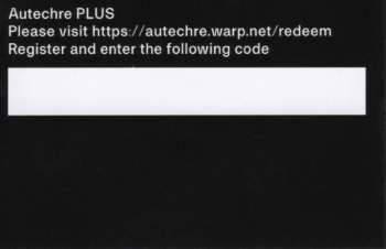 2LP Autechre: PLUS