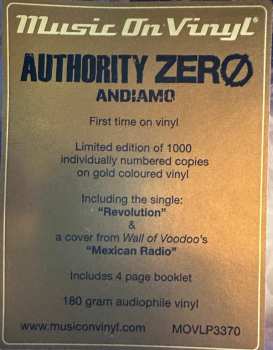 LP Authority Zero: Andiamo CLR | LTD | NUM