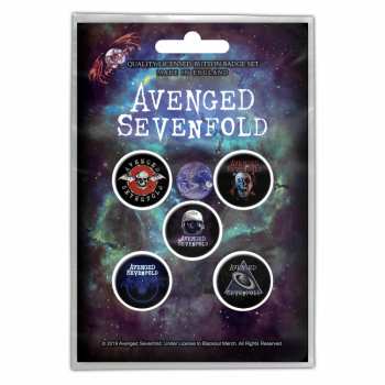 Merch Avenged Sevenfold: Súprava Odznakov The Stage 