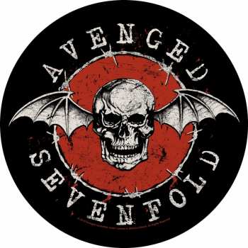 Merch Avenged Sevenfold: Nášivka na chrbát Distressed Skull 