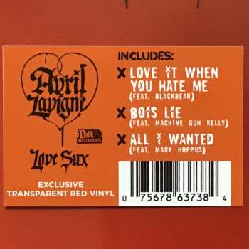 LP Avril Lavigne: Love Sux CLR