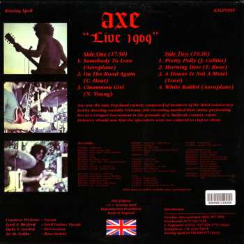 LP Axe: Live 1969