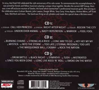 3CD Axel Rudi Pell: Magic Moments: 25th Anniversary Special Show