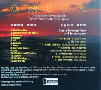 2CD Ayub Ogada: Omera: The Further Adventures of Trevor Warren with Ayub Ogada (2 CDs)