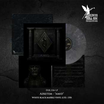 LP Azketem: Amid (white / Black Marble Vinyl)