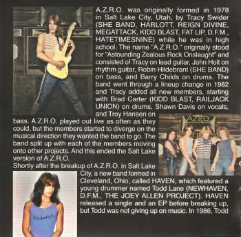 CD A.Z.R.O.: Rock In A Hard Place