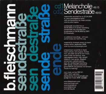 2CD B. Fleischmann: Melancholie / Sendestraße