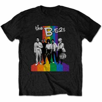 Merch B52s: Tričko Rainbow Stripes
