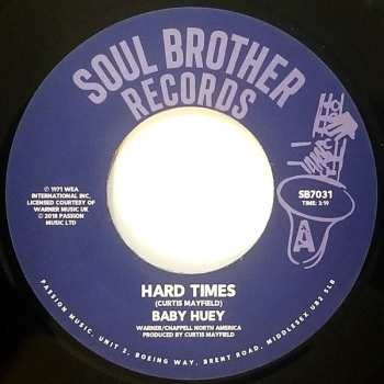 SP Baby Huey: Hard Times / Listen To Me