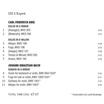 2CD Johann Sebastian Bach: Solo