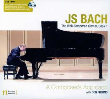 3CD Johann Sebastian Bach: Well-tempered Clavier Book 1: Composer's Approach
