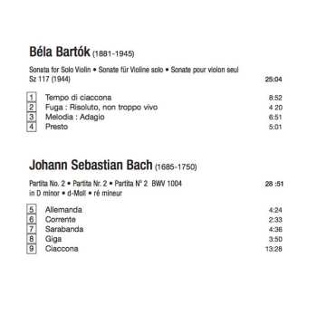 CD Johann Sebastian Bach: Essentials (Works For Solo Violin)