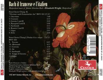 CD Johann Sebastian Bach: Il Francese E L'italien: Harpsichord Music Of Johann Sebastian Bach