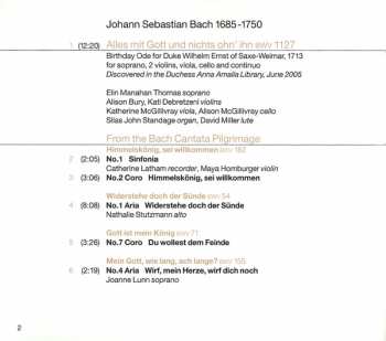 CD Johann Sebastian Bach: Alles Mit Gott
