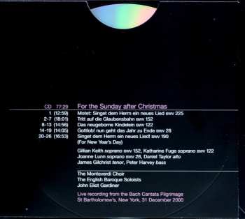 CD Johann Sebastian Bach: Cantatas Vol. 16 : New York