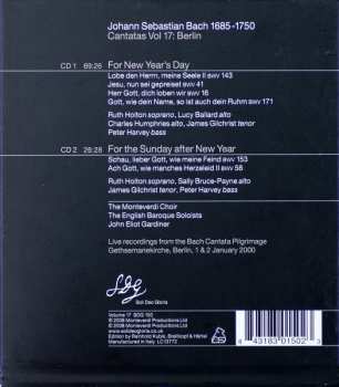 2CD Johann Sebastian Bach: Cantatas Vol. 17: Berlin