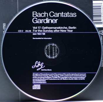 2CD Johann Sebastian Bach: Cantatas Vol. 17: Berlin