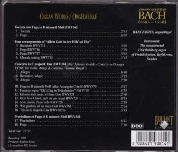 9CD/Box Set Johann Sebastian Bach: Organ Works Vol. II = Orgelwerke Vol. II