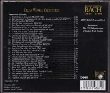 9CD/Box Set Johann Sebastian Bach: Organ Works Vol. II = Orgelwerke Vol. II