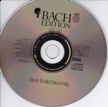 9CD/Box Set Johann Sebastian Bach: Organ Works Vol. II = Orgelwerke Vol. II