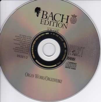 9CD/Box Set Johann Sebastian Bach: Organ Works Vol. II = Orgelwerke Vol. II