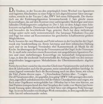 CD Johann Sebastian Bach: Toccata & Fugue - Greatest Organ Works Vol. 2 - Silbermann Organ Dresden