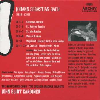 22CD/Box Set Johann Sebastian Bach: Sacred Masterpieces / Cantatas LTD