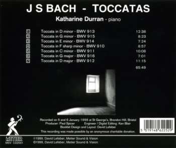 CD Johann Sebastian Bach: Toccatas