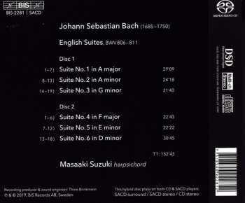 2SACD Johann Sebastian Bach: English Suites