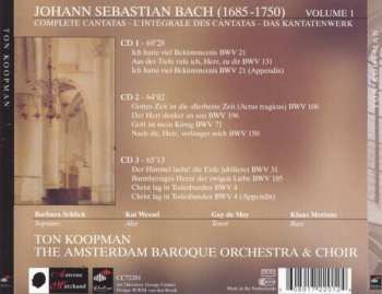 3CD Johann Sebastian Bach: Cantatas Vol. 1