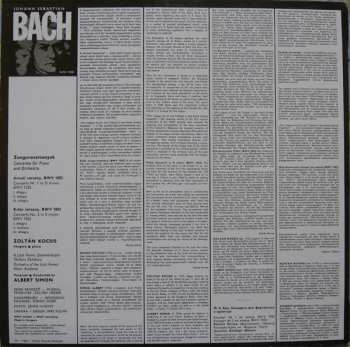 LP Johann Sebastian Bach: Piano Concertos