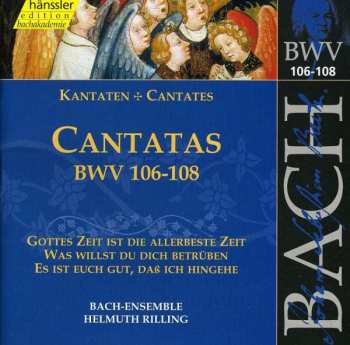CD Helmuth Rilling: Cantatas BWV 106-108