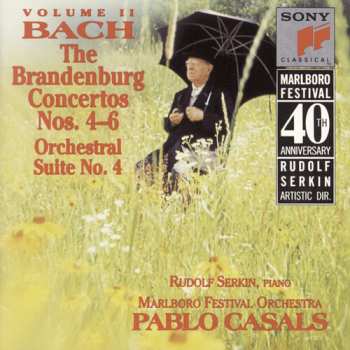 Album Bach,j.s. / Casals / Marlboro Festival Orchestra: Brandenburg Concerti 4