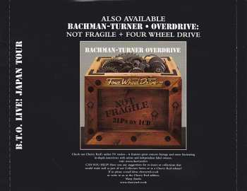 CD Bachman-Turner Overdrive: Japan Tour