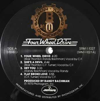 LP Bachman-Turner Overdrive: Four Wheel Drive
