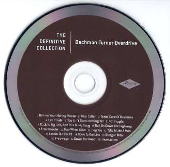 CD Bachman-Turner Overdrive: The Definitive Collection