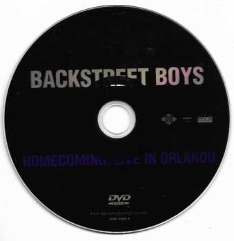 DVD Backstreet Boys: Homecoming: Live In Orlando