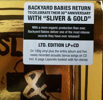 LP/CD Backyard Babies: Sliver & Gold LTD