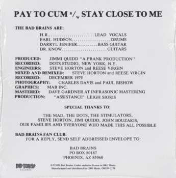 SP Bad Brains: Pay To Cum!
