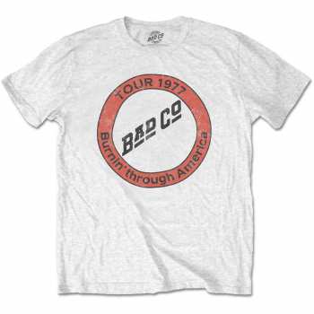 Merch Bad Company: Tričko Burnin' Through America 