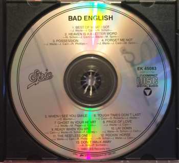 CD Bad English: Bad English