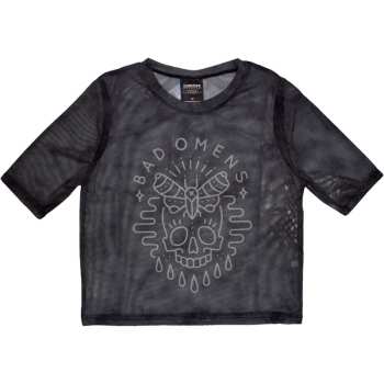 Merch Bad Omens: Dámske Crop Top Moth Skull