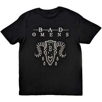 Merch Bad Omens: Tričko Ram Skull
