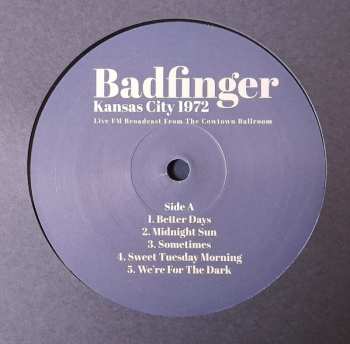 2LP Badfinger: Kansas City 1972
