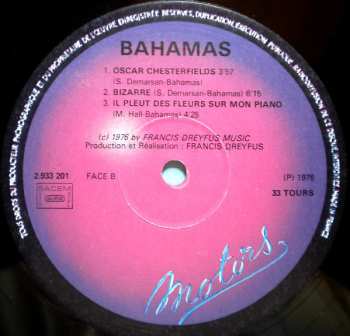 LP Bahamas: Le Voyageur Immobile