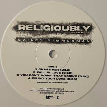 2LP Bailey Zimmerman: Religiously The Album CLR