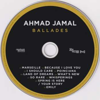 CD Ahmad Jamal: Ballades