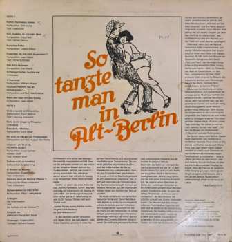 LP Ballhausorchester Kurt Beyer: So Tanzte Man In Alt-Berlin