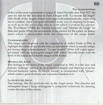CD Baltazar Benitez: Music Of Astor Piazzolla